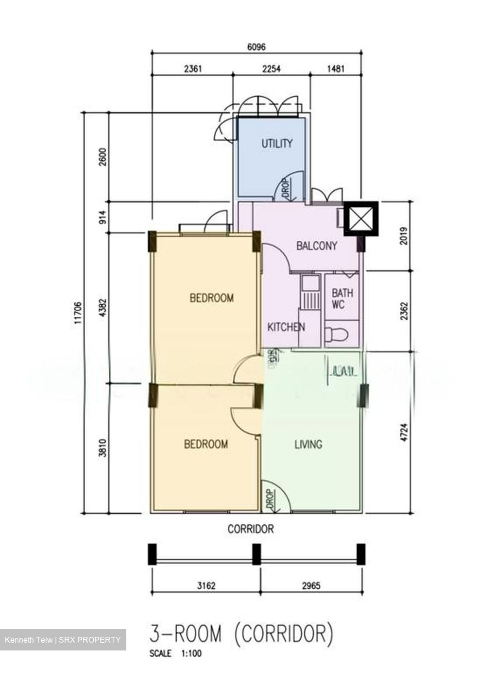 Blk 74 Lorong 4 Toa Payoh (Toa Payoh), HDB 3 Rooms #564182961